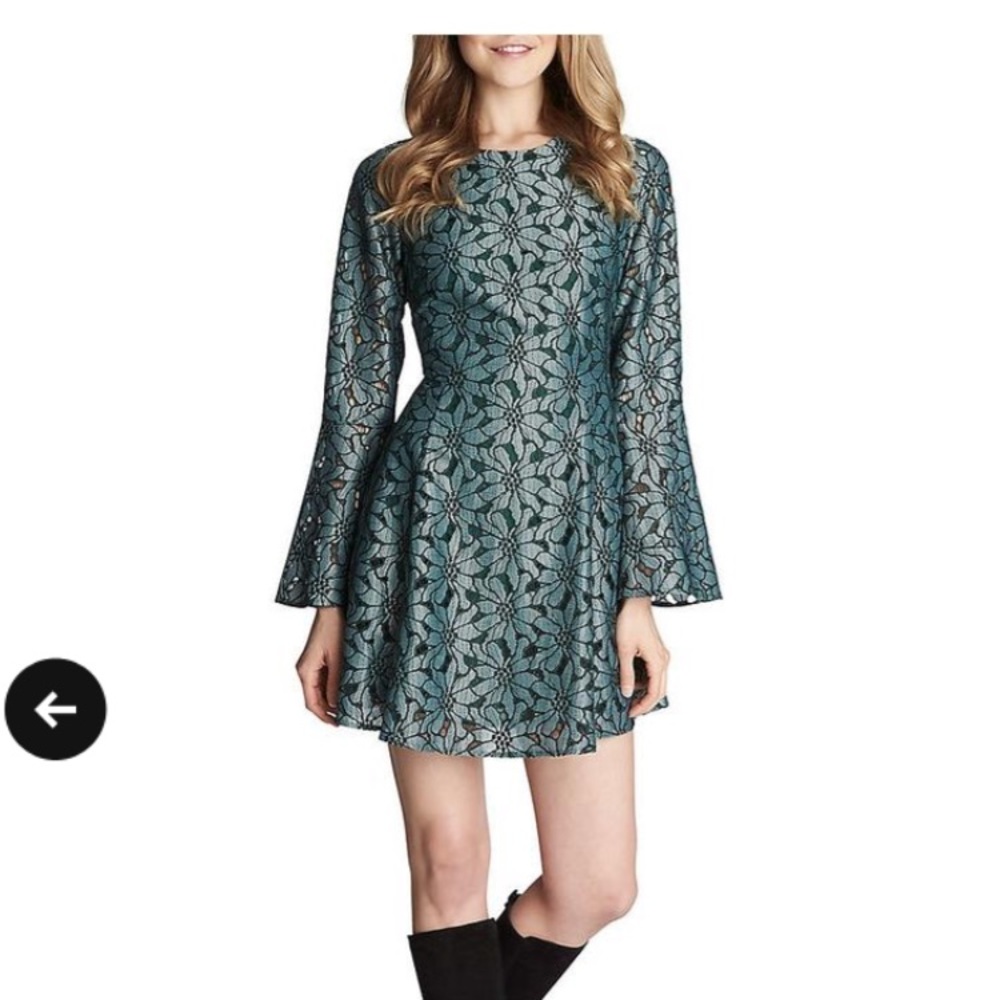 CeCe Green Layla Dress
